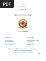 Download Spintronics Report by shailendra SN53614279 doc pdf