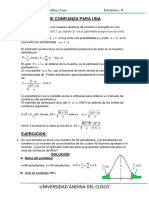 Intervalos de Confianza para Una Proporcion