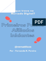 Ebook Primeiros Passos - Afiliados Iniciantes