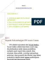 Konsep Dasar IPS Modul 2 Kelompok 1