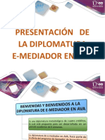 Presentación Diplomatura E-Mediador en AVA