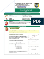 Guía FÍSICA 004 - GuÍa 02 Segundo Periodo - Cinematica - 2 Parte