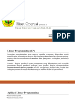 Riset Operasi (Pertemuan 3)