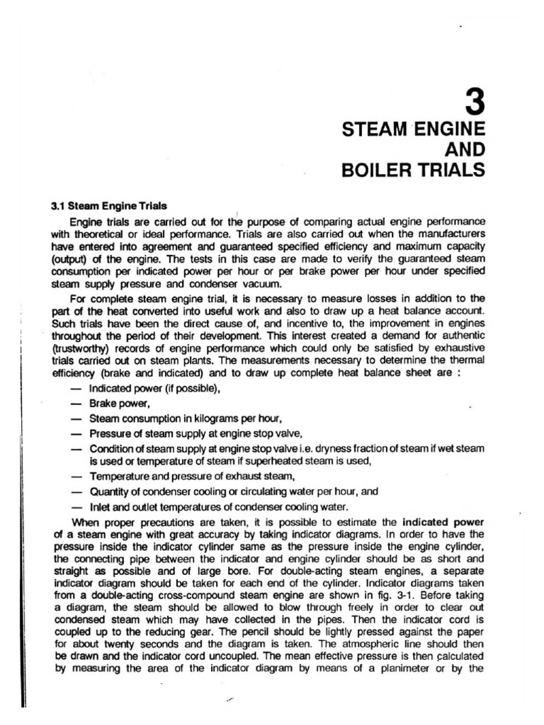 Heat Engines Vol 2 Chapter 3 PDF | PDF | Boiler | Steam