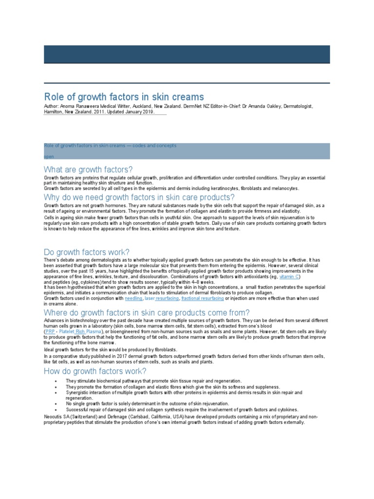 Faktor Rasta Istrazivanje | PDF | Skin | Growth Factor
