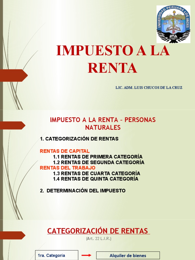 Renta de 4ta Categoría y SUNAT | PDF | Impuestos | Impuesto sobre la renta