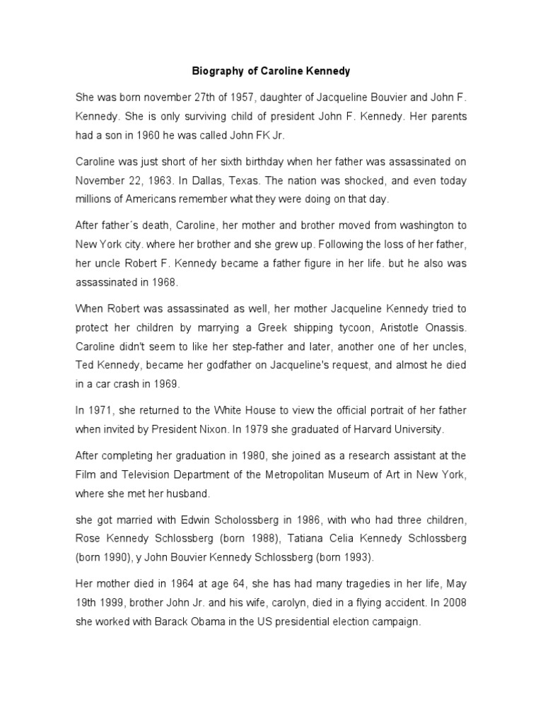 Revealed The Full Story Of Caroline Kennedys Illness Comprehensive Guide - jl36y4e