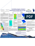3D Inversion Modelling and Analysis of Geophysical Data for Mineral Exploration
