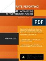 Corporate Reporting - MFRS120 - Government Grants - Dayana Mastura