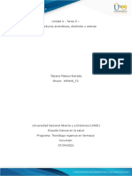 Hidrocarburos aromáticos, alcoholes y aminas