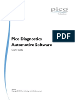 Pico Diagnostics Automotive Software: User's Guide