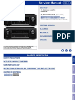 Denon AVR-X530BT Service Manual