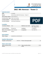 Avida Towers BGC 9th Avenue - Tower 2: Identification