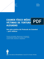 Examen Físico Médico de Víctimas de Tortura Alegadas: Una Guía Práctica Del Protocolo de Estambul - para Médicos