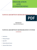 Vapour Absorption Refrigreration System