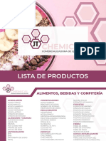 Catalogo Lista Productos Chemical