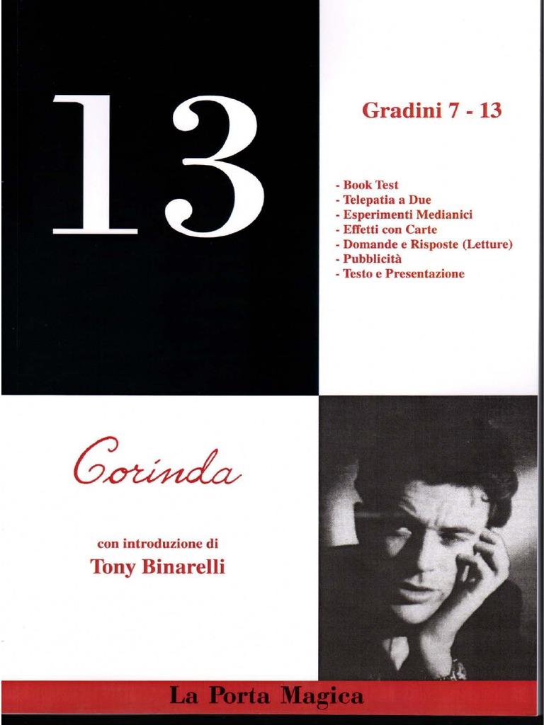 Corinda - I 13 Gradini Del Mentalismo 7-13 | PDF