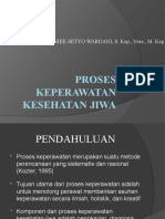 Proses Keperawatan Kesehatan Jiwa