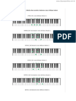 [Cliqueapostilas.com.Br] Teclado Tabela de Acordes e Escalas (1)