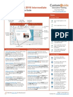 Powerpoint 2016 Intermediate Quick Reference