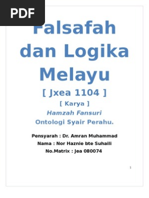 Free Gambar Syair Perahu Terkeren oleh Cikimm.com