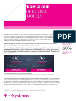 Overview of Billing and Price Models: Open Telekom Cloud