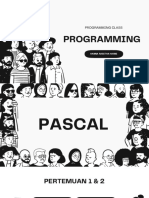Materi Programming-Pascal