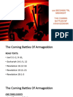 100 Seconds TIL MIDNIGHT THE COMING BATTLES OF ARMAGEDDON 10 24 2021