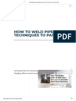 Pipe Welding - Everything You Need To Know, Tips, & Tricks 2021