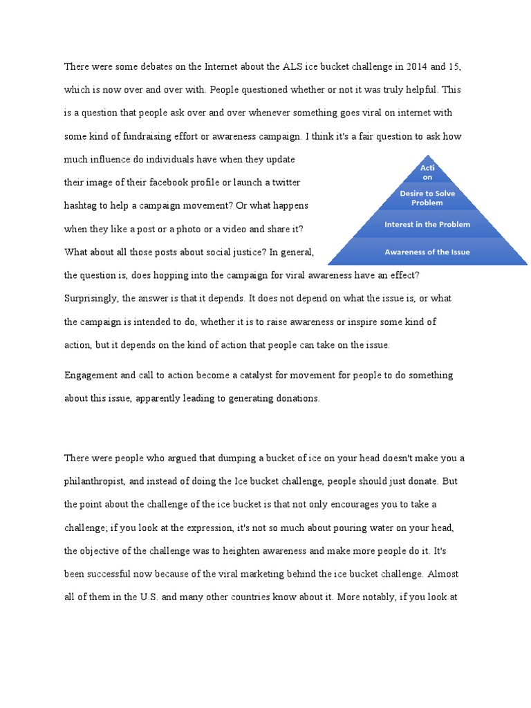 Impact of the ALS Ice Bucket Challenge | PDF | Communication | Cyberspace