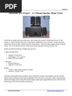 Download Electronic DIY Project-41 Chanel Speaker by j1nai SN53619795 doc pdf