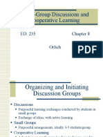 Small-Group Discussions and Cooperative Learning: ED. 235 Orlich