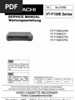 Hitachi Vt-f150e Series No.3705e [ET]