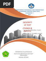 Modul Bahan Ajar DESCRIPTIVE TEXT (Things & Places)