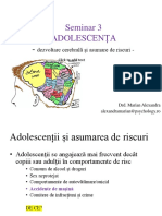 Seminar Adolescenta