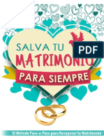 Salva tu matrimonio con este método