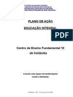 Plano de Ação Educação Integral