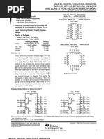 SN54155, SN54156, SN54LS155A, SN54LS156, SN74155, SN74156, SN74LS155A, SN74LS156 Dual 2-Line To 4-Line Decoders/Demultiplexers