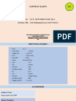 Bob Muhammad (2016730023) - LAPORAN KASUS - KDS + KCR - DR - Arief Sudjati Ghazali, Sp.A