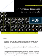 3.4 - Formação e Decomposição Do Ozono Na Estratosfera