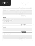 UK Payslip Template Example - This payslip document provides