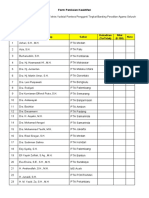 Form Penilaian Keaktifan