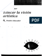 EISNER, E.W. Educar La Vision Artistica