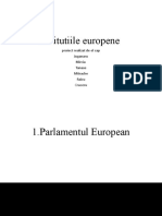 Institutiile Europene