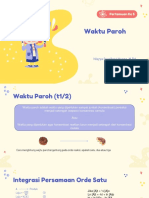 Waktu Paroh Pertemuan Ke 5