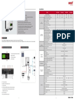 PH1000 Series (3.6-5KW) : Specification