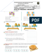 Guia Sumas y Restas de Fracciones