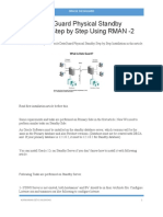 Oracle DataGuard Physical Standby Installation Step by Step