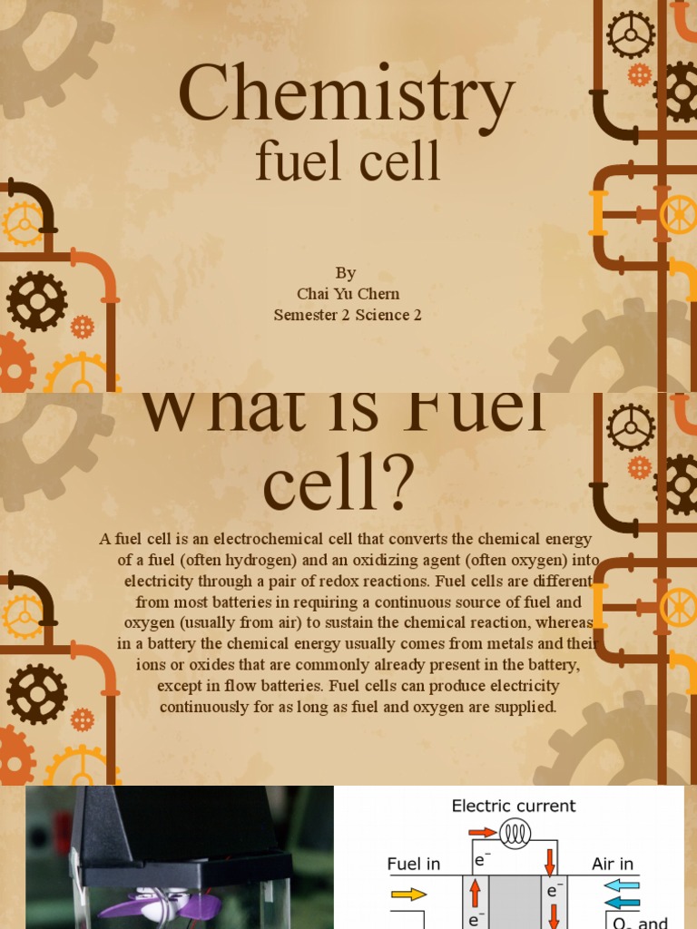 Fuel Cell Chemistry PDF Fuel Cell Electrochemistry