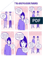 Purple and Pink Office 6 Panel Comic Strip